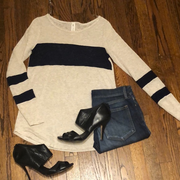 Vanilla Bay Tops - Stripe Top